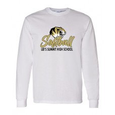 Lee's Summit 2022 Softball Long-sleeved T SPARKLE (White)